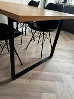 Onderstel tafel en beschadigd blad GRATIS, Huis en Inrichting, Ophalen, Zo goed als nieuw, Rechthoekig, 50 tot 100 cm