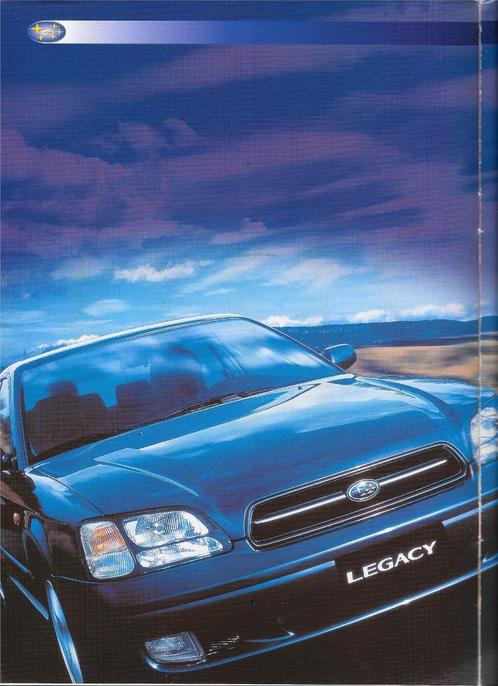 SUBARU LEGACY 1999, Boeken, Auto's | Folders en Tijdschriften, Zo goed als nieuw, Overige merken, Ophalen of Verzenden
