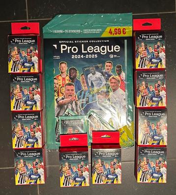 Panini pro league 2024/2025 1 starterpack+ 10 blisters beschikbaar voor biedingen