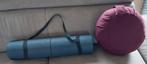 Yoga mat en yoga kussen, Ophalen, Zo goed als nieuw, Yogamat