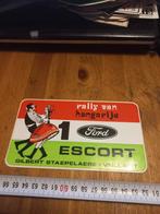 Rally van Hongarije ford escort g staepelaere, Ophalen of Verzenden, Zo goed als nieuw