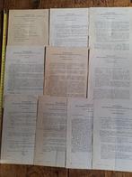 EINDEXAMEN HBS 1952 engels-stereometrie-trigonometrie enz, Boeken, Ophalen of Verzenden, Alpha, Gelezen, Niet van toepassing