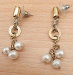 Daco Milano prachtige oorbellen met parels en zijde, Overige materialen, Hangers, Nieuw, Ophalen of Verzenden