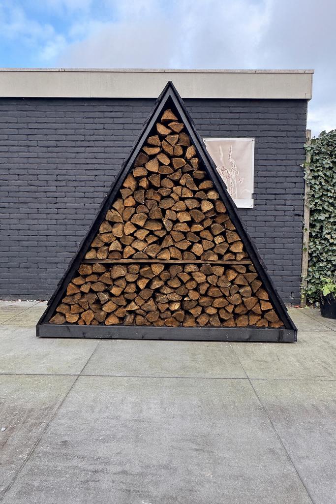 Houtberging, haardhout, overkapping, berging, houtopslag, Minder dan 3 m³, Ophalen