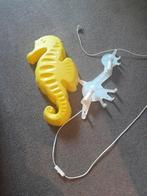 Kinder bedlamp zeepaardje, Huis en Inrichting, Lampen | Wandlampen, Ophalen, Zo goed als nieuw, Kunststof