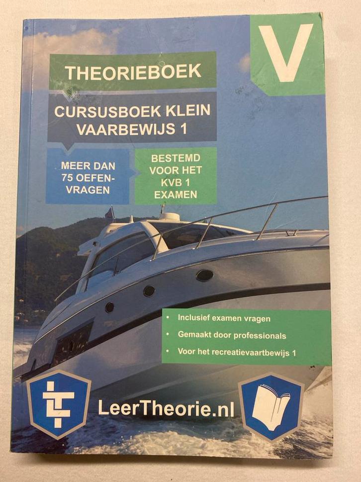 Theorieboek Klein Vaarbewijs 1, Boeken, Studieboeken en Cursussen, Zo goed als nieuw, Niet van toepassing, Ophalen of Verzenden