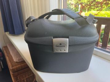 Grijze Beautycase Samsonite met schouderband beschikbaar voor biedingen