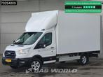 Ford Transit 130pk Laadklep Zijdeur Bakwagen Airco Cruise Ca, Auto's, Stof, Euro 6, 4 cilinders, Wit