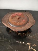 Amsterdamse School Batik dekseldoos, Ophalen of Verzenden