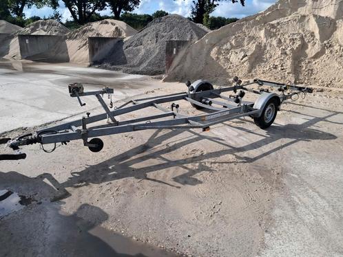 Nette hardbeck boottrailer 1300kg as, Watersport en Boten, Boottrailers, Gebruikt, Overige typen, Minder dan 1500 kg, Minder dan 6 meter