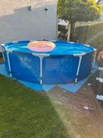 Intex zwembad 305cm + zandfilterpomp, Tuin en Terras, Ophalen, Minder dan 80 cm, Rond, 300 cm of meer