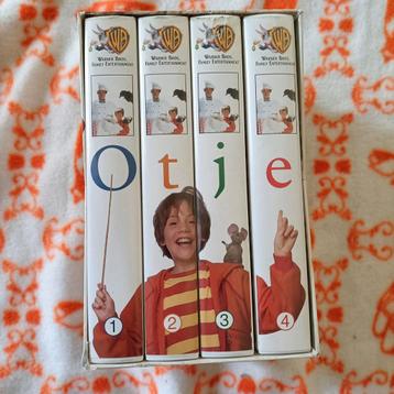 Otje deel 1 t/m 4 in doos vhs videobanden  beschikbaar voor biedingen