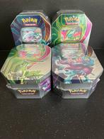 Pokemon paradox clash tin promo blik geseald nieuw booster, Ophalen of Verzenden