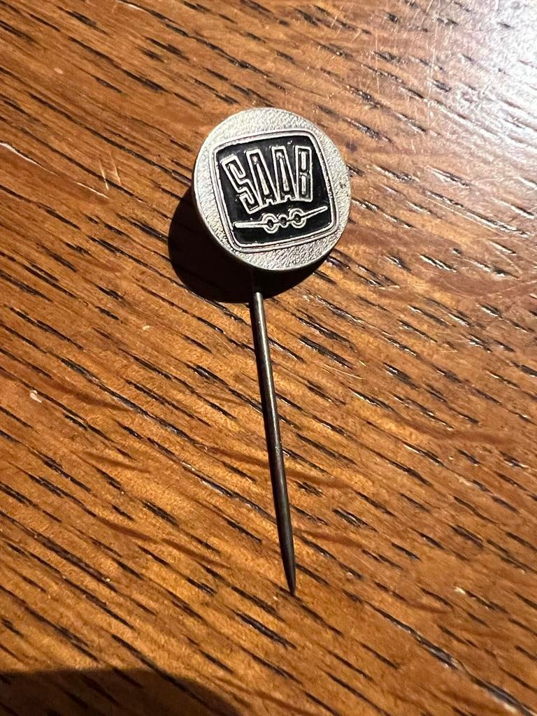 Vintage Saab Pin Badge, Ophalen of Verzenden