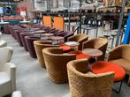 Grote partij fauteuils in 2 kleuren, Ophalen of Verzenden, Gebruikt, Overige kleuren, Vijf, Zes of meer stoelen