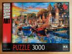 Puzzel van KS games 3000 stukjes: Harbour lights, Hobby en Vrije tijd, Denksport en Puzzels, Ophalen of Verzenden, Legpuzzel, Meer dan 1500 stukjes