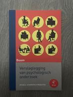Verslaglegging psychologisch onderzoek, Ophalen, Zo goed als nieuw