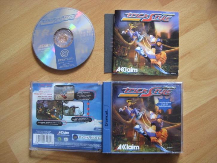 Trickstyle Sega Dreamcast, Spelcomputers en Games, Games | Sega, Zo goed als nieuw, Saturn of Dreamcast, Overige genres, 1 speler