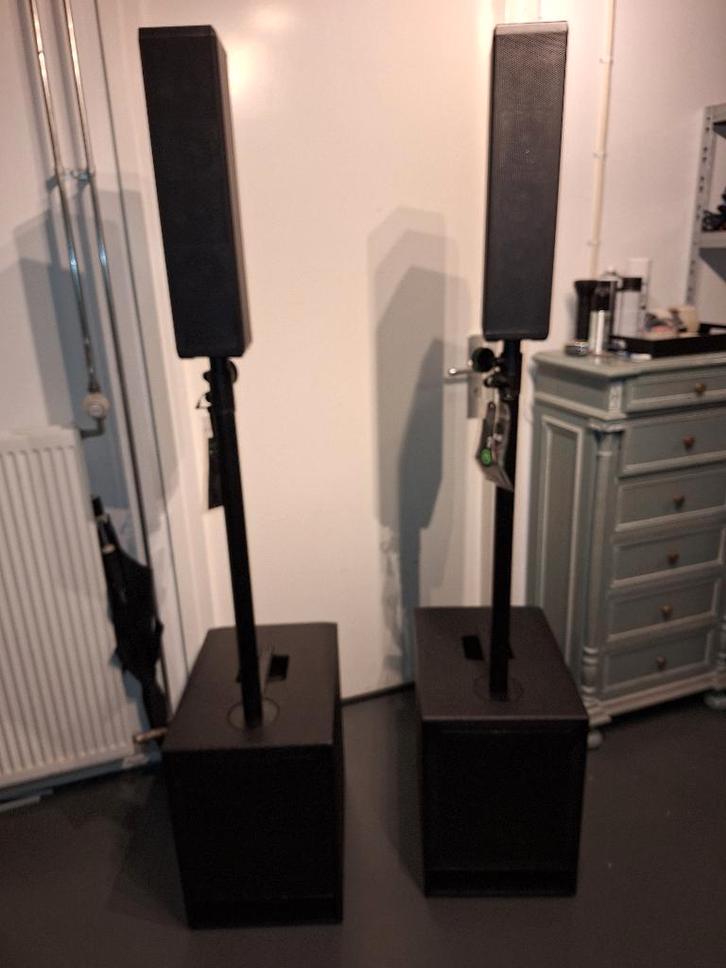 The Box MiniRay actieve speakerset, Audio, Tv en Foto, Luidsprekers, Zo goed als nieuw, Overige typen, Minder dan 60 watt, Overige merken