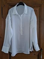 Mooie witte blouse van Mango Violeta, L (44/46/XXL), Mango, Verzenden, Zo goed als nieuw, Wit