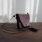 Bijzondere Marokkaanse Tas, Sieraden, Tassen en Uiterlijk, Ophalen of Verzenden, Gebruikt, Bruin, Handtas