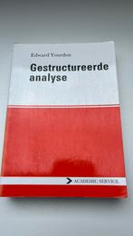 E. Yourdon - Gestructureerde analyse, Ophalen of Verzenden, Zo goed als nieuw, E. Yourdon