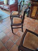Eiken stoelen., Huis en Inrichting, Stoelen, Ophalen of Verzenden, Gebruikt, Bruin