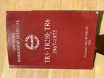 Triumph Tr 5-6-250 workshop manual, Ophalen of Verzenden