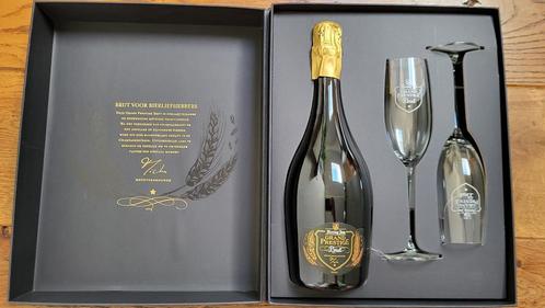 2023 Hertog Jan Grand Prestige Brut + 2 glazen, Verzamelen, Biermerken, Nieuw, Flesje(s), Hertog Jan, Ophalen of Verzenden