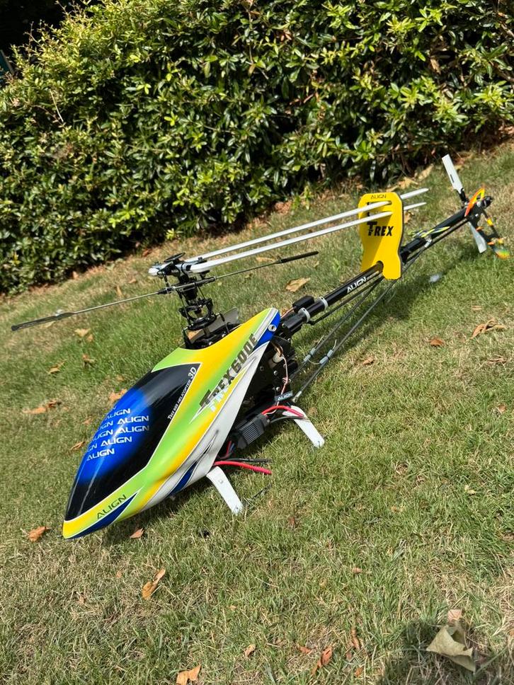 Align Trex 600, Hobby en Vrije tijd, Modelbouw | Radiografisch | Helikopters en Quadcopters, Zo goed als nieuw, Helikopter, Elektro