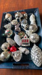 Lotje oude kerst kerstbal kerstversiering paddenstoel enz, Diversen, Kerst, Ophalen, Gebruikt