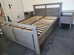 Bed/ledikant met (evt) nachtkastjes, Ophalen, Tweepersoons, 140 cm, Zo goed als nieuw