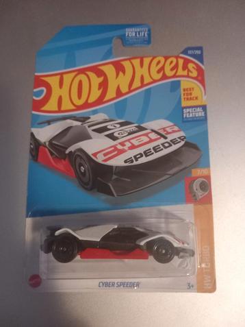 Hot Wheels Cyber Speeder HW Turbo Nieuw long card VS uitgave beschikbaar voor biedingen