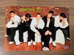 Franse Derniere Heure poster van de Backstreet Boys, Gebruikt, Verzenden, Rechthoekig Liggend, A1 t/m A3