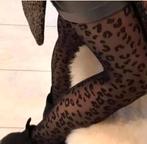 Panty met Mooie Spannende Print, tm XXL, Kleding | Dames, Verzenden, Nieuw, Zwart, Panty