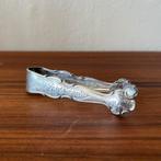 Vintage suikerklontkestang Hoka bloemmotief, Antiek en Kunst, Antiek | Goud en Zilver, Ophalen of Verzenden