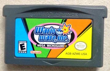 Wario Ware Inc voor de Gameboy Advance  beschikbaar voor biedingen