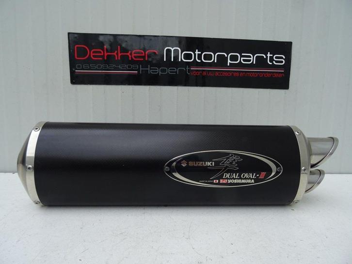 Linker Yoshimura Dual Oval II Sport Demper # Universeel 52mm, Motoren, Onderdelen | BMW, Nieuw, Ophalen of Verzenden