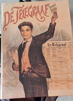 Antieke krantenmap De Telegraaf  - edities uit 1895, Ophalen of Verzenden, Zo goed als nieuw, Muziek, Film of Tv