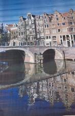 Poster Amsterdamse gracht, Ophalen, Deurposter of groter, Overige onderwerpen, Rechthoekig Staand
