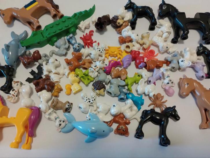 Lego partij dieren, Kinderen en Baby's, Speelgoed | Duplo en Lego, Gebruikt, Lego, Losse stenen, Ophalen of Verzenden