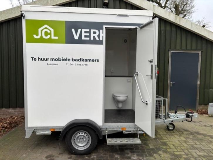 Mobiele badkamer huren?, Doe-het-zelf en Verbouw, Sanitair, Nieuw, Douche, Chroom, Ophalen