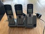 Panasonic Draadloze Telefoon Set - 3 Handsets, Telecommunicatie, Ophalen of Verzenden, Gebruikt, 3 handsets, Stralingsarm