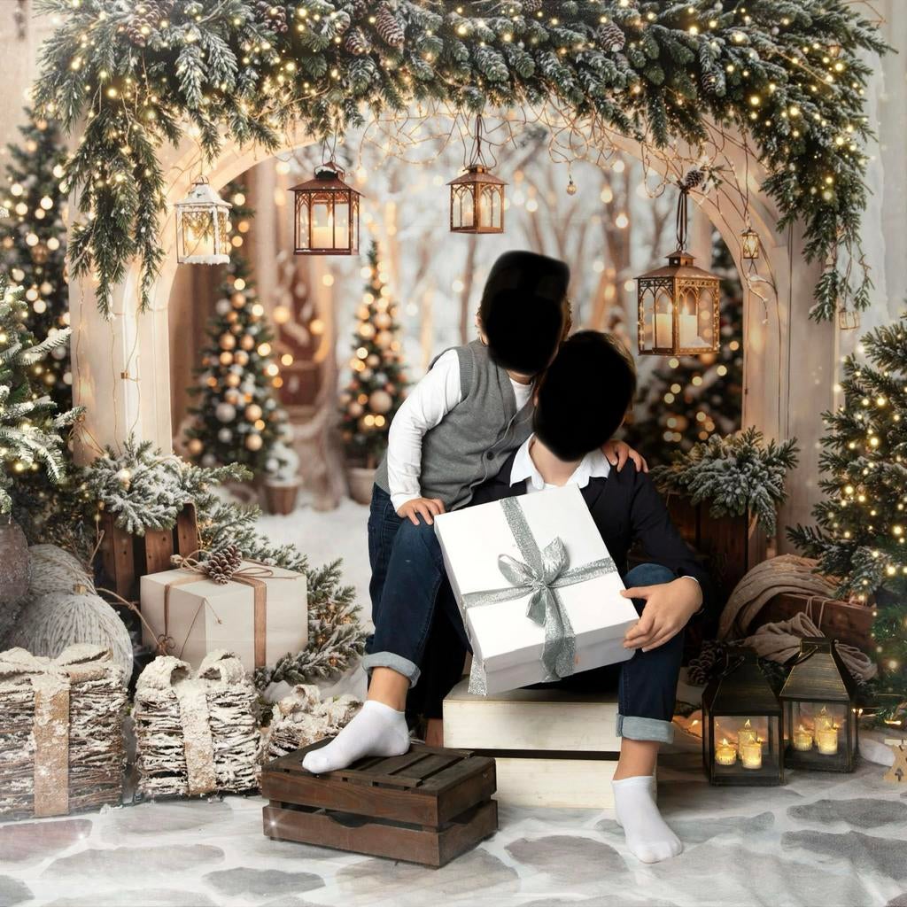 Div mooie kerstachtergronden, Diversen, Kerst, Ophalen of Verzenden, Zo goed als nieuw