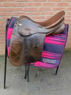 Kn 16,5 inch dressuurzadel bruin, Gebruikt, Dressuur, ., Ophalen of Verzenden