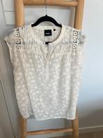 Poools top, broderie, creme, mt 40, Kleding | Dames, Blouses en Tunieken, Ophalen of Verzenden, Zo goed als nieuw, Maat 38/40 (M)