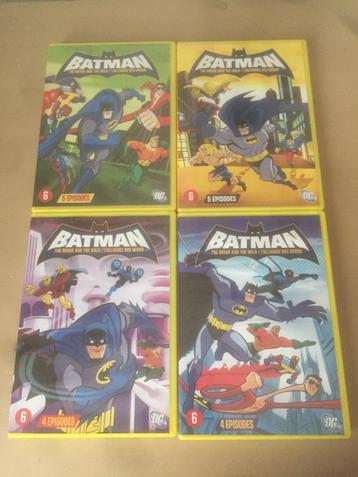 Batman The brave and the bold - DVD sets 1-3-4-6 beschikbaar voor biedingen