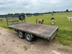 Plateau aanhanger tandemasser !!, Auto diversen, Aanhangers en Bagagewagens, Ophalen of Verzenden