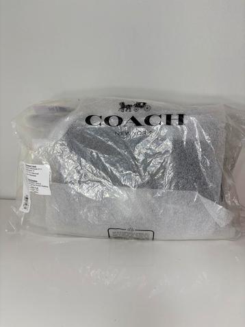 Nieuwe Coach tas – zwart leer – met prijskaartje beschikbaar voor biedingen