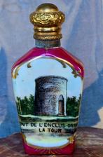Antiek 1880 Frans Limoges parfum flesje porselein La Tour, Verzenden